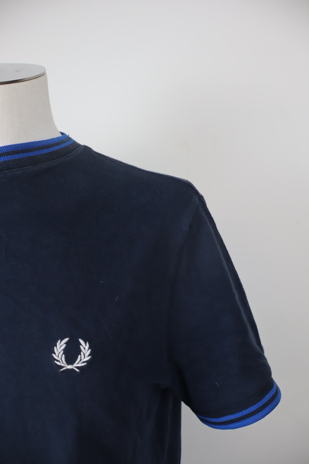 FRED PERRY MAGLIA T-SHIRT UOMO COTONE TG XL MAN T-SHIRT COTTON CASUAL VINTAGE