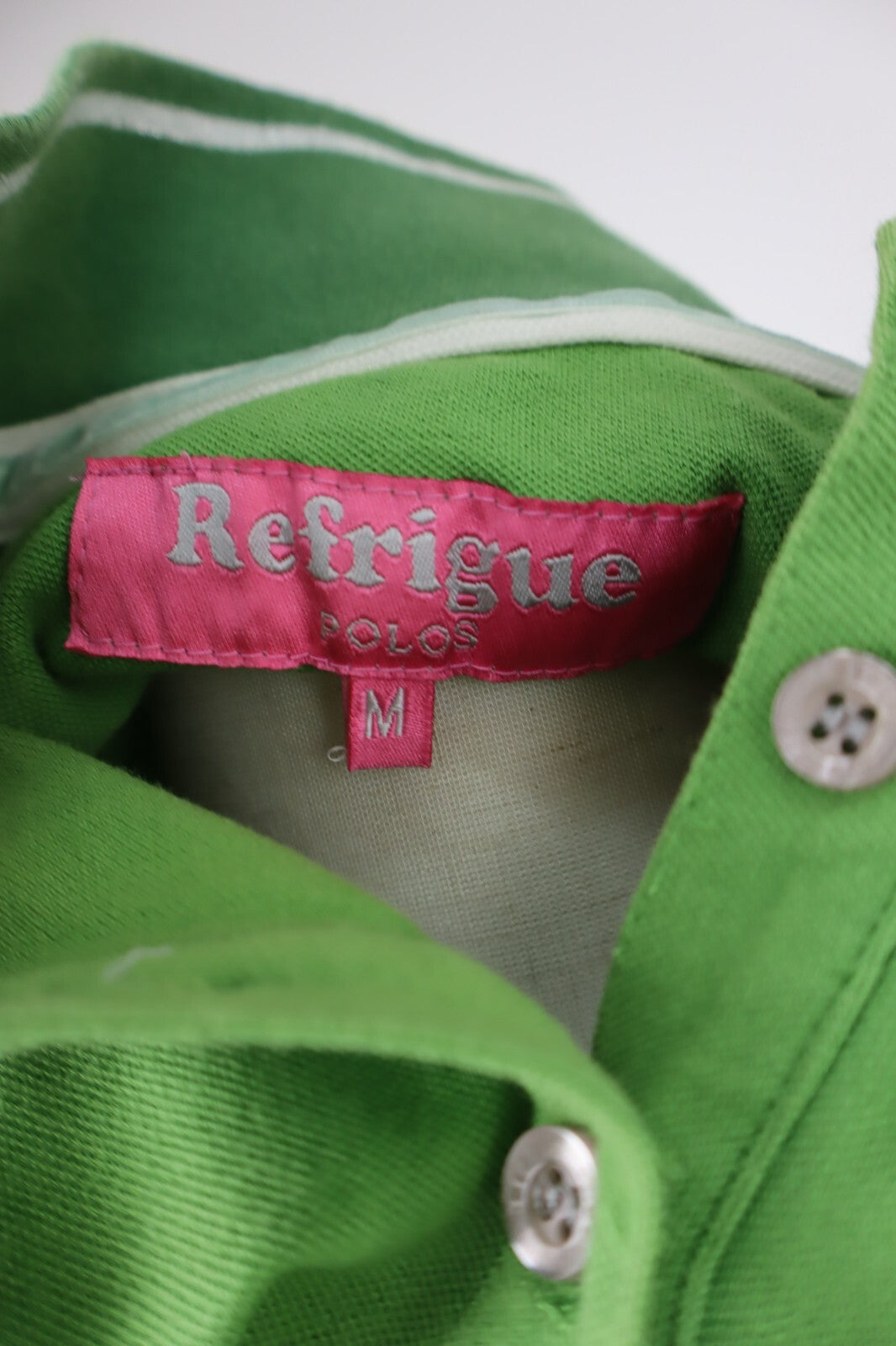 REFRIGUE MAGLIA DONNA TG. M WOMAN POLO SHIRT CASUAL VINTAGE COTONE