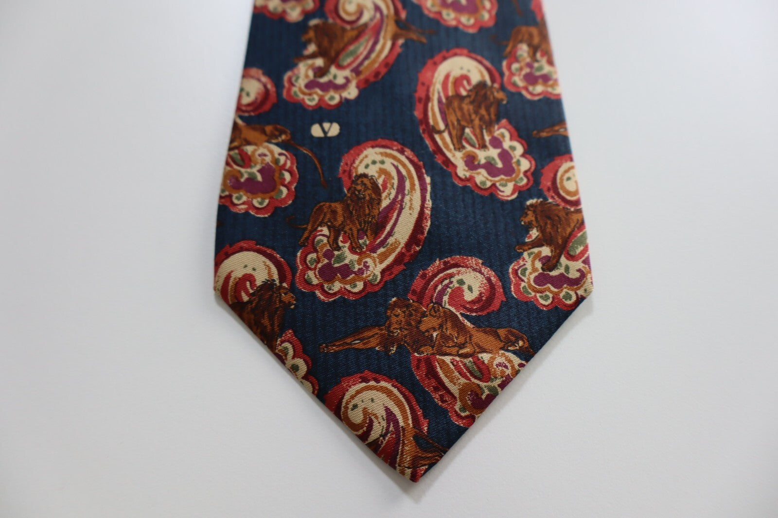 VALENTIINO 100% SILK TIE SETA CRAVATTA NECKTIE MADE IN ITALY CLASSIC