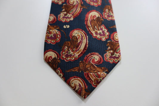 VALENTIINO 100% SILK TIE SETA CRAVATTA NECKTIE MADE IN ITALY CLASSIC
