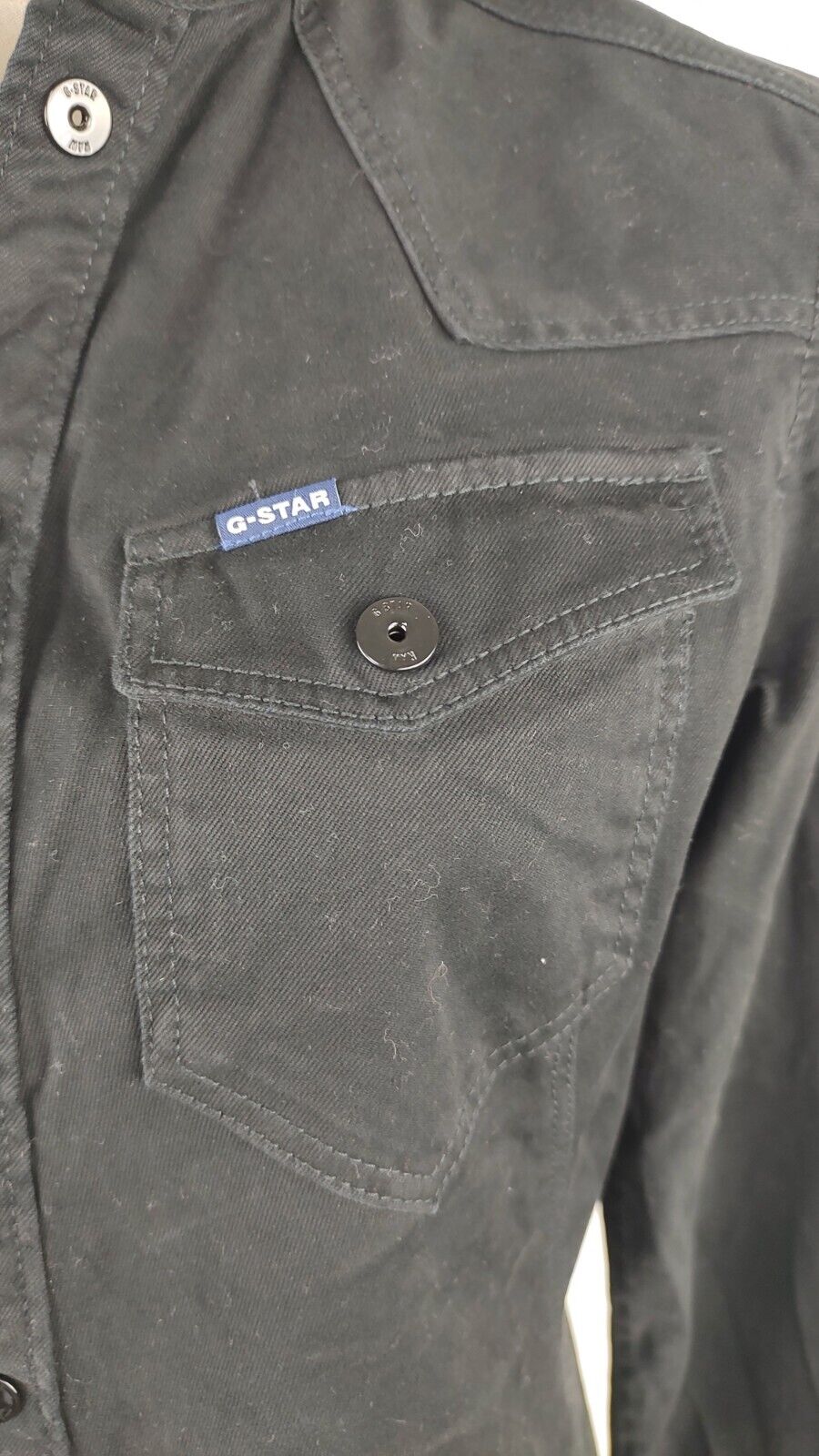 G-STAR CAMICIA SHIRT UOMO Tg S MAN VINTAGE CASUAL COTONE