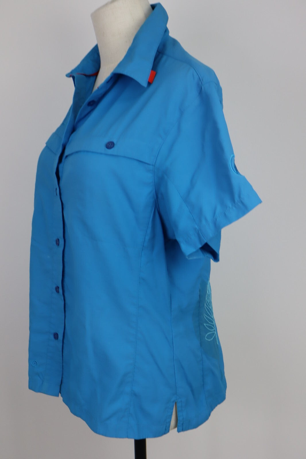 MAMMUT CAMICIA DONNA TG. M WOMAN SHIRT CASUAL VINTAGE NYLON