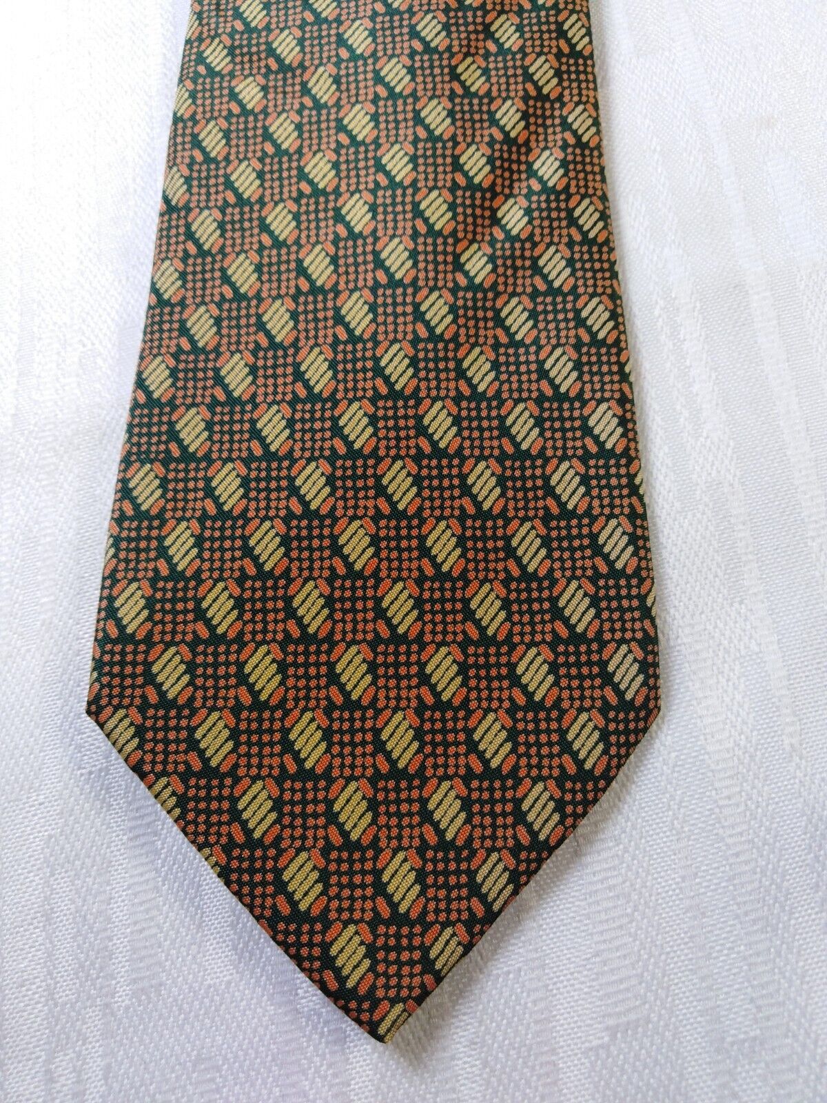 PROCHOWNICK 100% SILK TIE SETA CRAVATTA NECKTIE MADE IN ITALIA CLASSIC