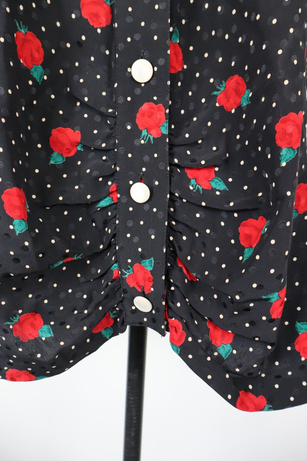 MARINA RINALDI CAMICIA DONNA TG. 27 WOMAN SHIRT CASUAL VINTAGE SETA