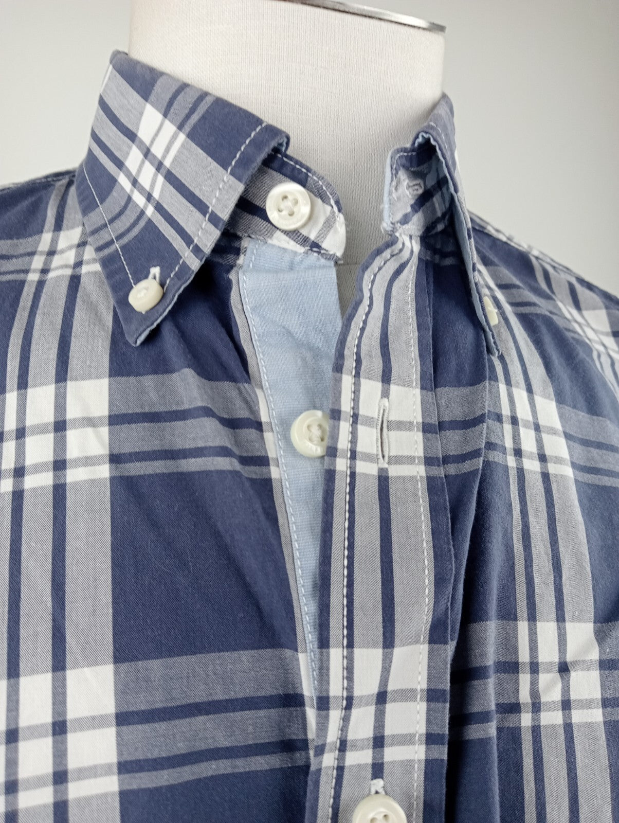 TOMMY HILFIGER CAMICIA UOMO TG. S MAN CASUAL VINTAGE SHIRT COTONE MADE ITALY