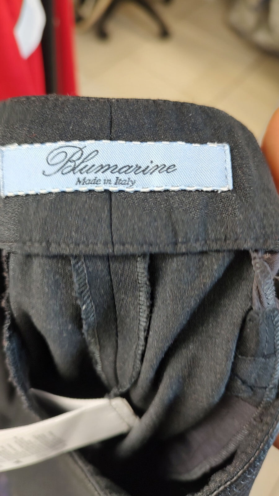 BLU MARINE PANTALONE CASUAL DONNA TG 42 WOMAN VINTAGE PANTS LANA