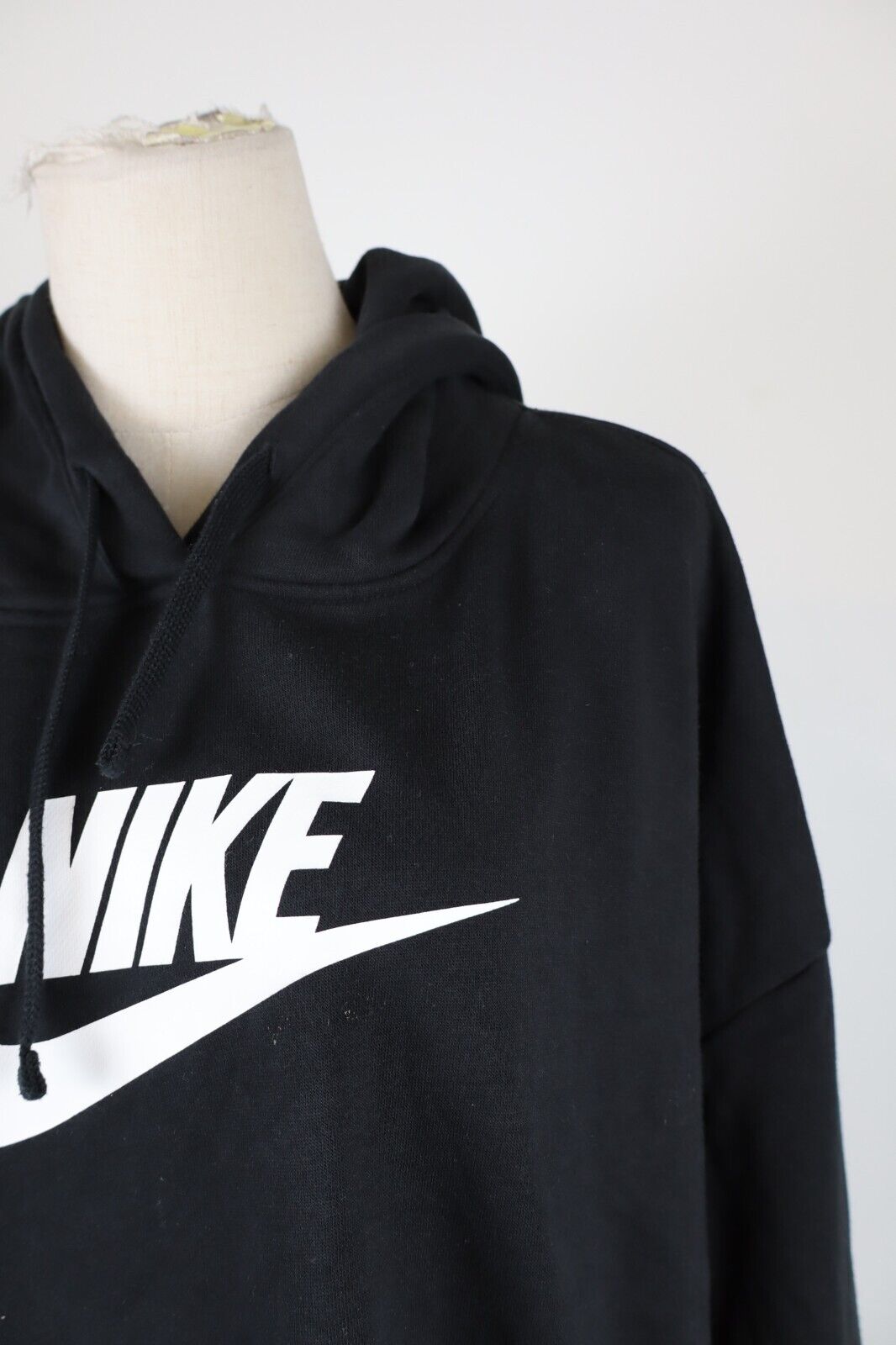 NIKE FELPA DONNA Tg XL WOMAN CASUAL VINTAGE SPORT SWEATSHIRT COTONE