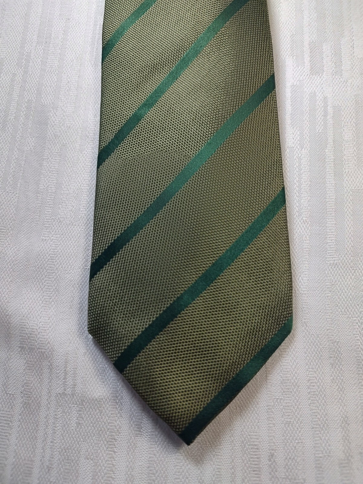 PROVENZALE 100% SILK TIE SETA CRAVATTA NECKTIE MADE IN ITALY SELF TIPPED