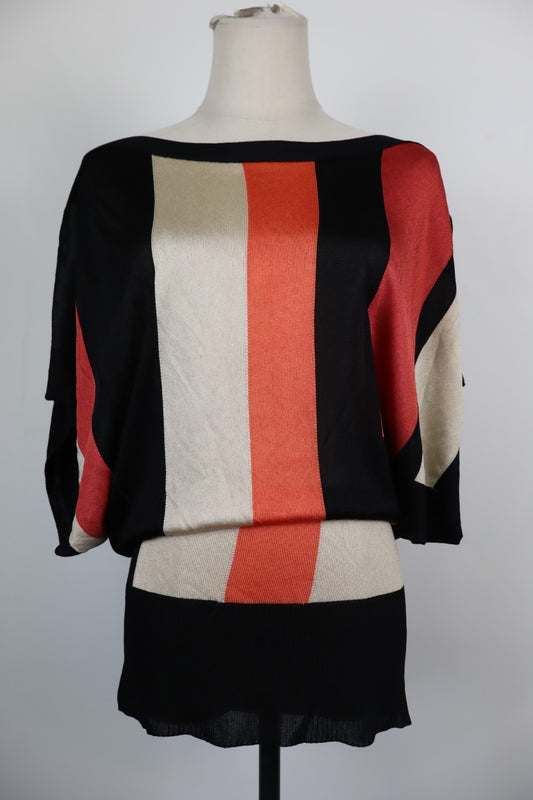 LUISA SPAGNOLI MAGLIA DONNA TG. S WOMAN T-SHIRT CASUAL VINTAGE VISCOSA