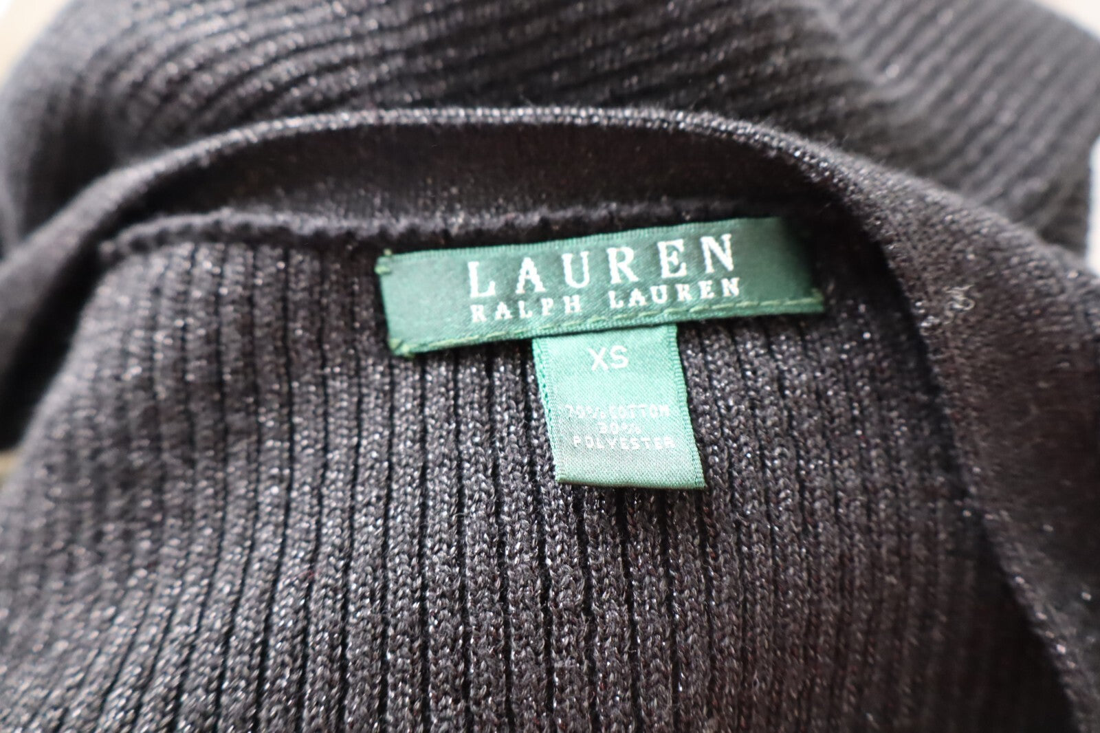 RALPH LAUREN MAGLIONE CARDIGAN COTONE DONNA Tg XS WOMAN CASUAL SWEATER VINTAGE