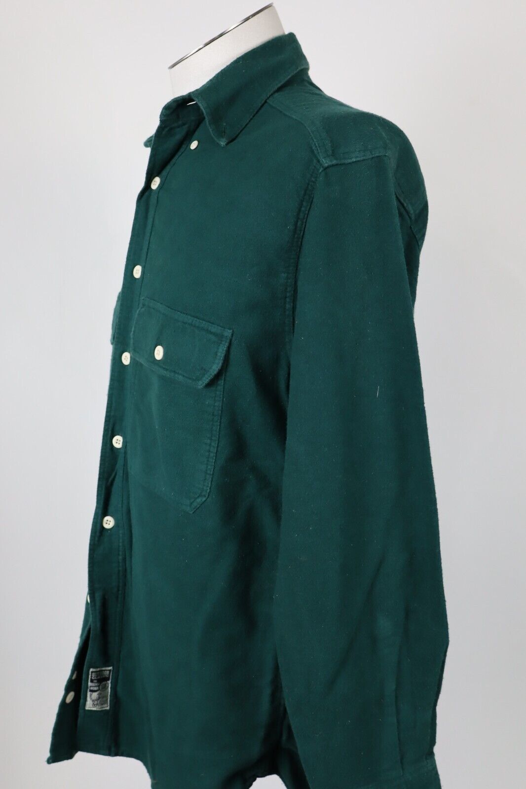 GAP CAMICIA UOMO TG. S MAN CASUAL VINTAGE SHIRT COTONE FLANELLA