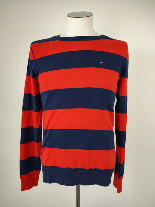 TOMMY HILFIGER MAGLIONE VINTAGE UOMO COTONE Tg. M MAN COTTON SWEATER CASUAL