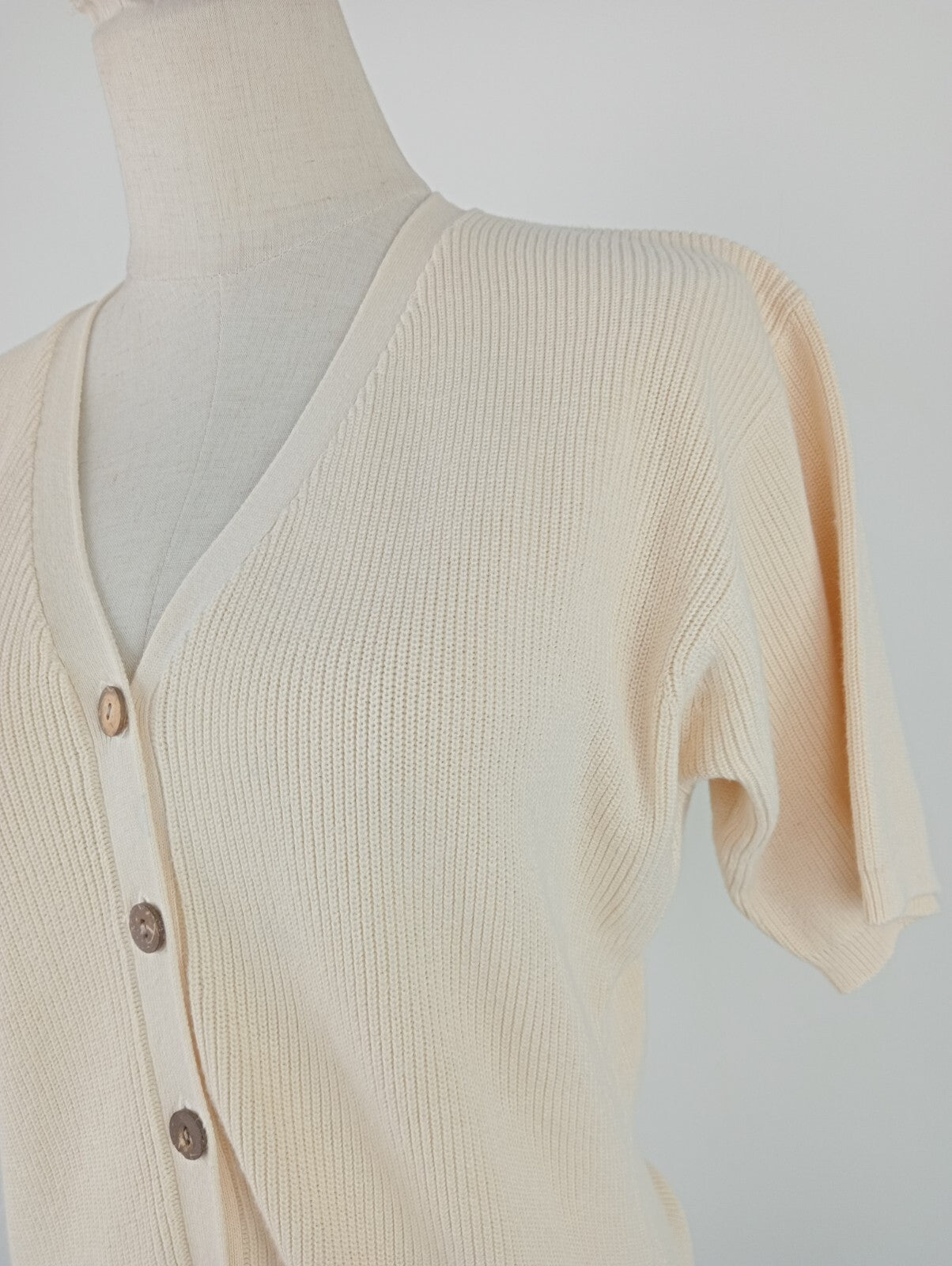 TIMBERLAND MAGLIONE CARDIGAN COTONE DONNA Tg. M WOMAN CASUAL SWEATER ITALY