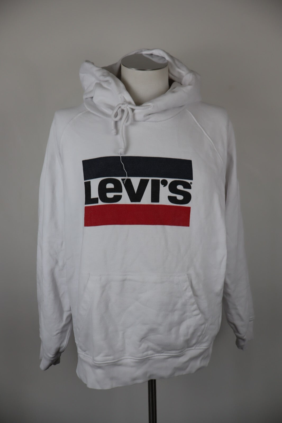 LEVI'S FELPA CON CAPPUCCIO UOMO Tg XL SPORT MAN SWEATSHIRT CASUAL VINTAGE