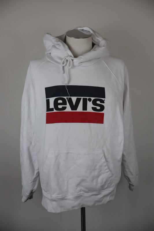 LEVI'S FELPA CON CAPPUCCIO UOMO Tg XL SPORT MAN SWEATSHIRT CASUAL VINTAGE