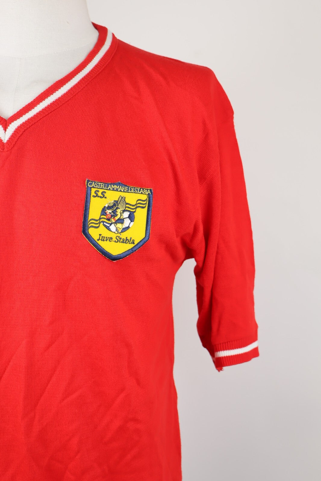 FLYLINE JUVE STABIA MAGLIA CALCIO UOMO Tg XL SOCCER TRIKOT MAN JERSEY LANETTA