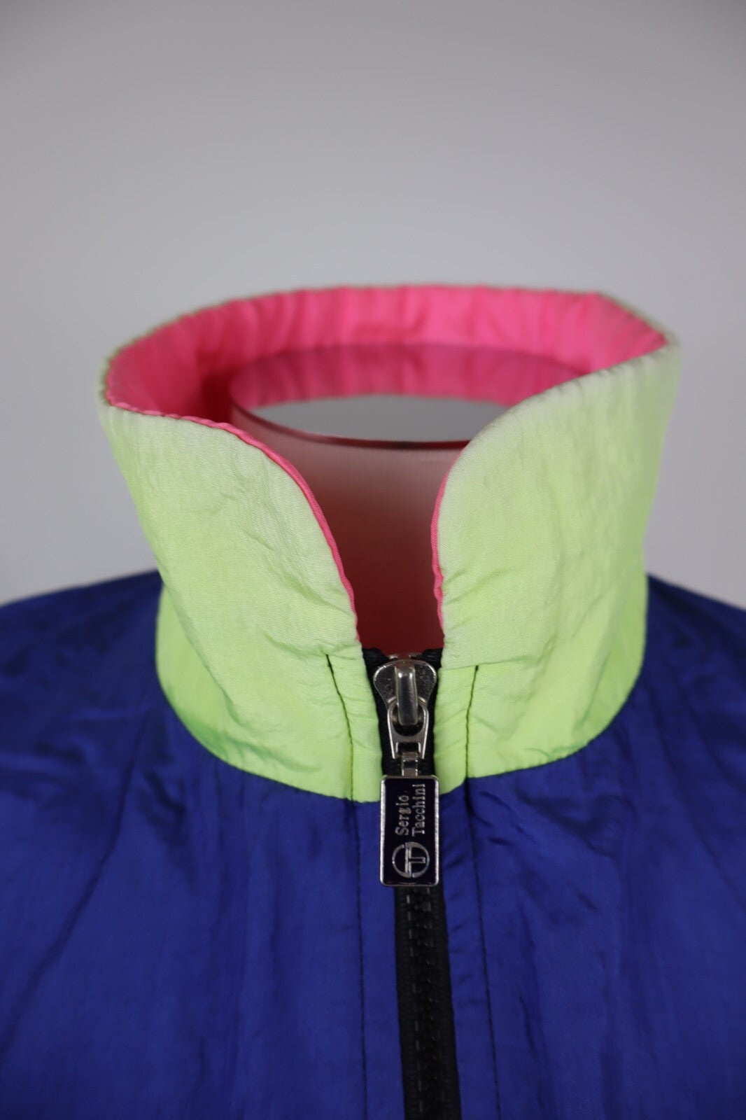 SERGIO TACCHINI TENNIS FELPA MAGLIA ZIP UOMO 50 MAN SHIRT SPORT VINTAGE JACKET