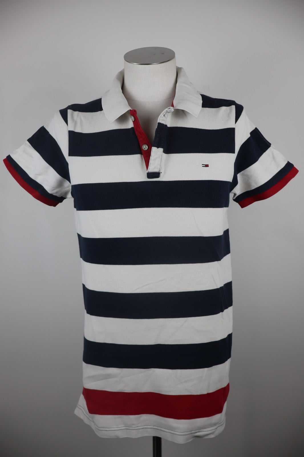 TOMMY HILFIGER DENIM POLO MAGLIA UOMO COTONE XL MAN COTTON SHIRT CASUAL VINTAGE