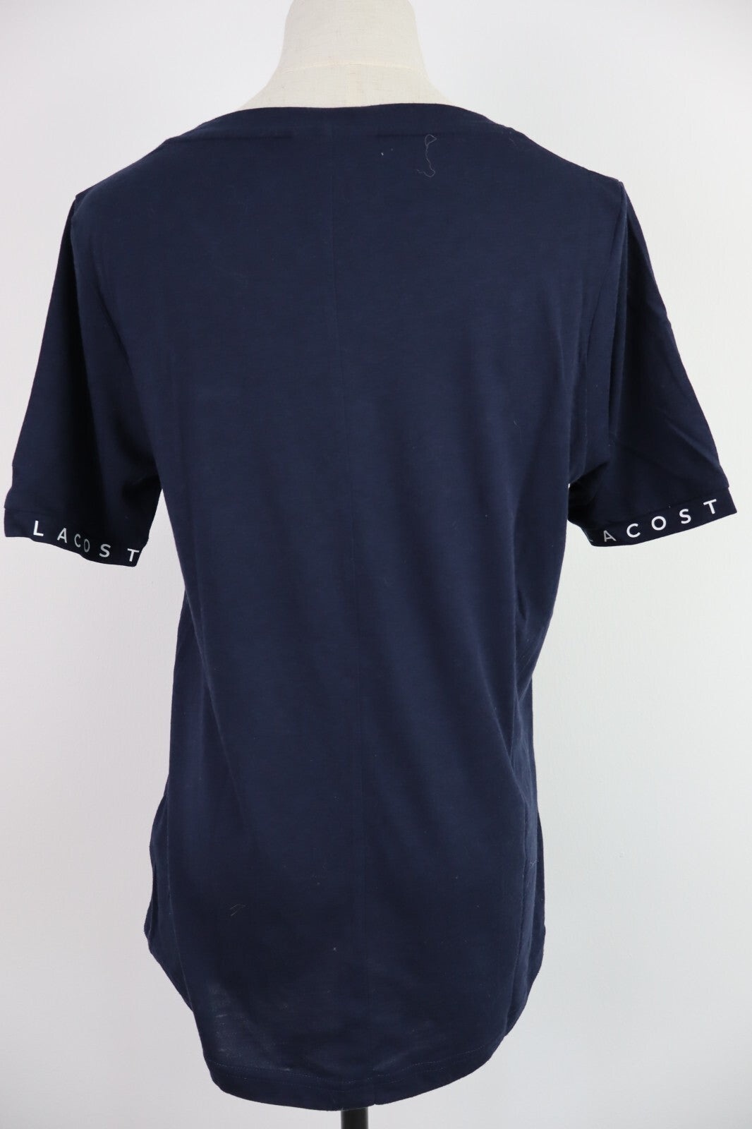 LACOSTE MAGLIA COTONE DONNA TG. S WOMAN CASUAL VINTAGE TOP T-SHIRT COTTON