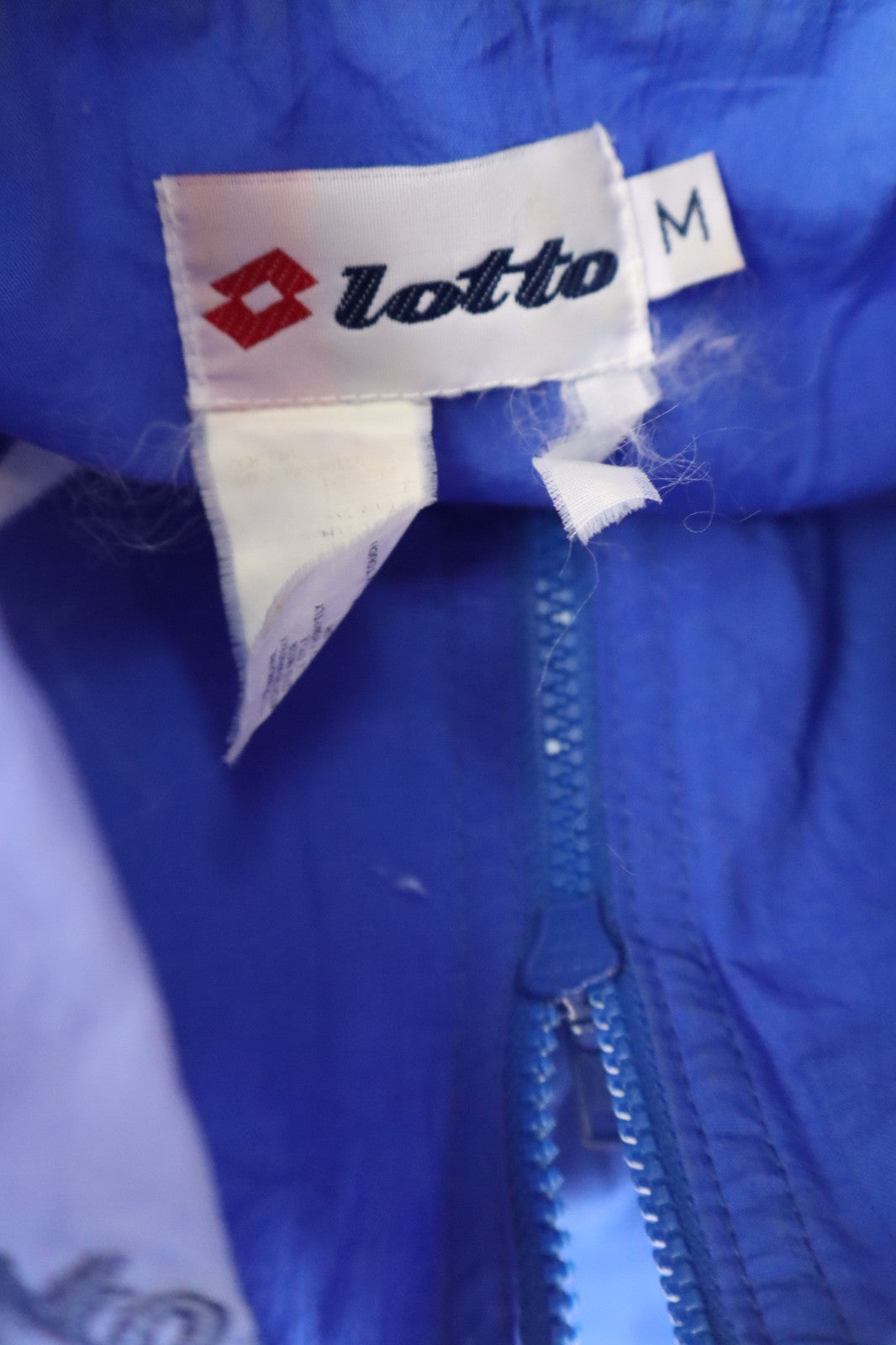 LOTTO GIACCA SPORTIVA UOMO Tg. M MAN VINTAGE CASUAL JACKET ITALY