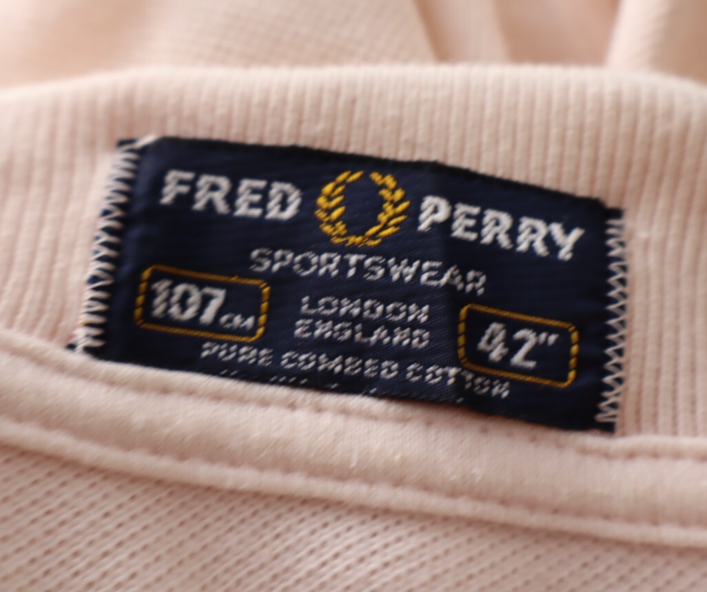 FRED PERRY MAGLIA POLO UOMO TG 42" 107CM MAN T-SHIRT CASUAL VINTAGE COTONE