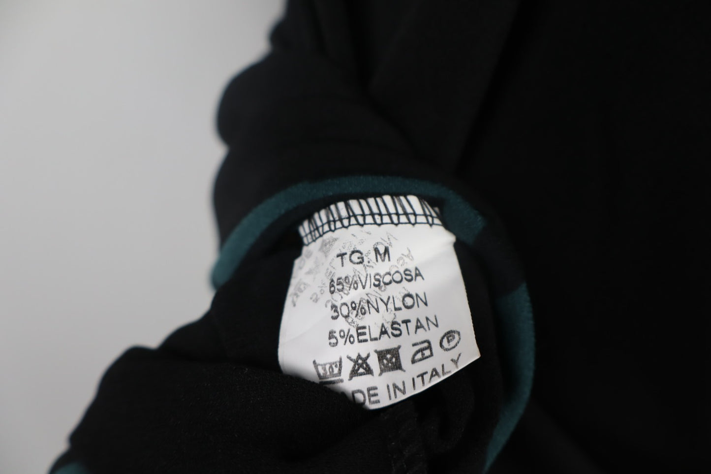 PIERRE CARDIN PARIS MAGLIA DONNA TG. M WOMAN CASUAL VINTAGE NERO T-SHIRT LOGO