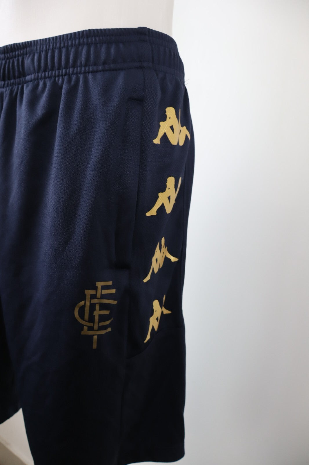 KAPPA INTER PANTALONCINI CALCIO SPORT UOMO TG L VINTAGE MEN SOCCER SHORTS