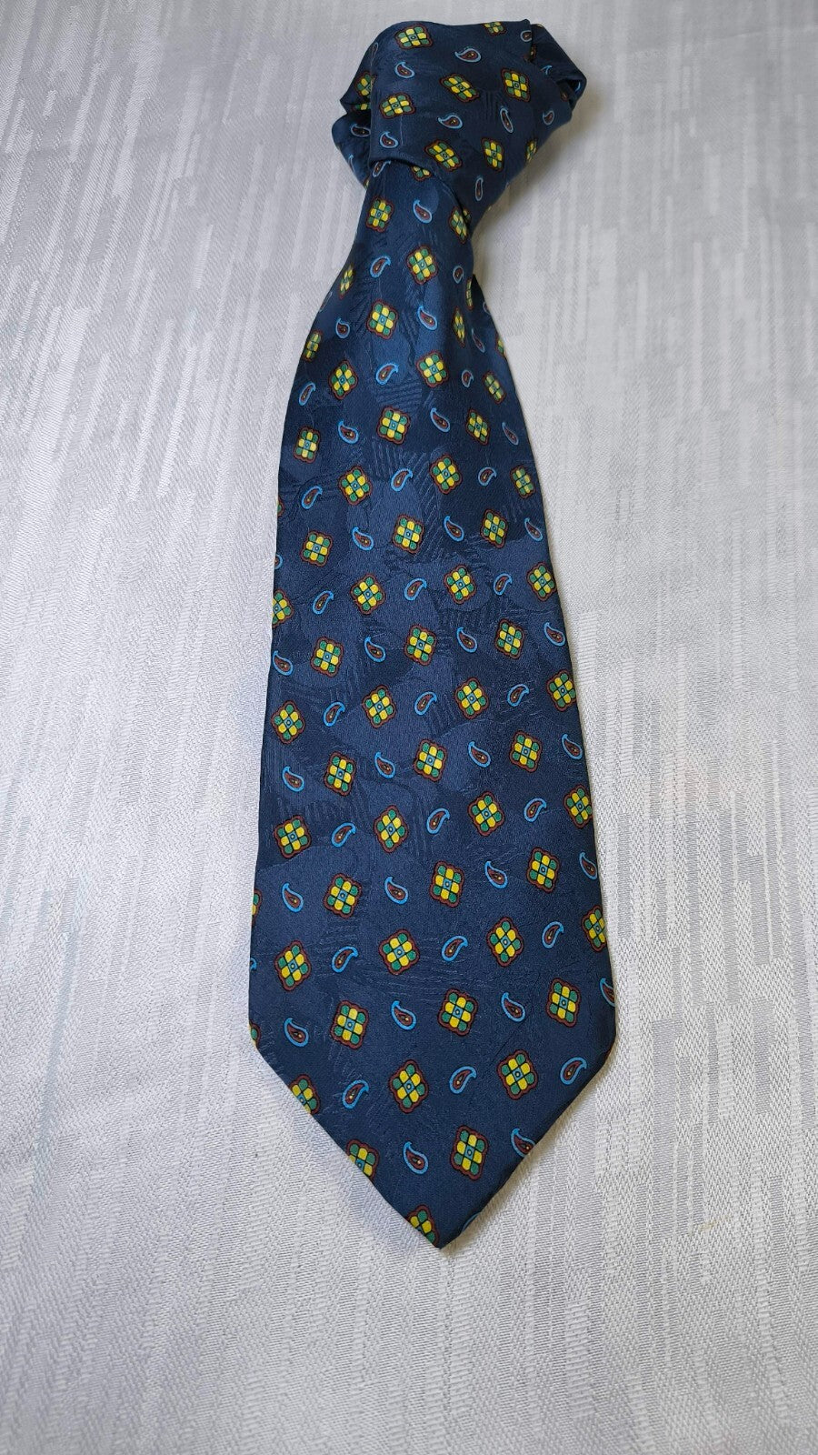 SORBINO 100%  SILK TIE SETA CRAVATTA UOMO NECKTIE MADE IN ITALY VINTAGE