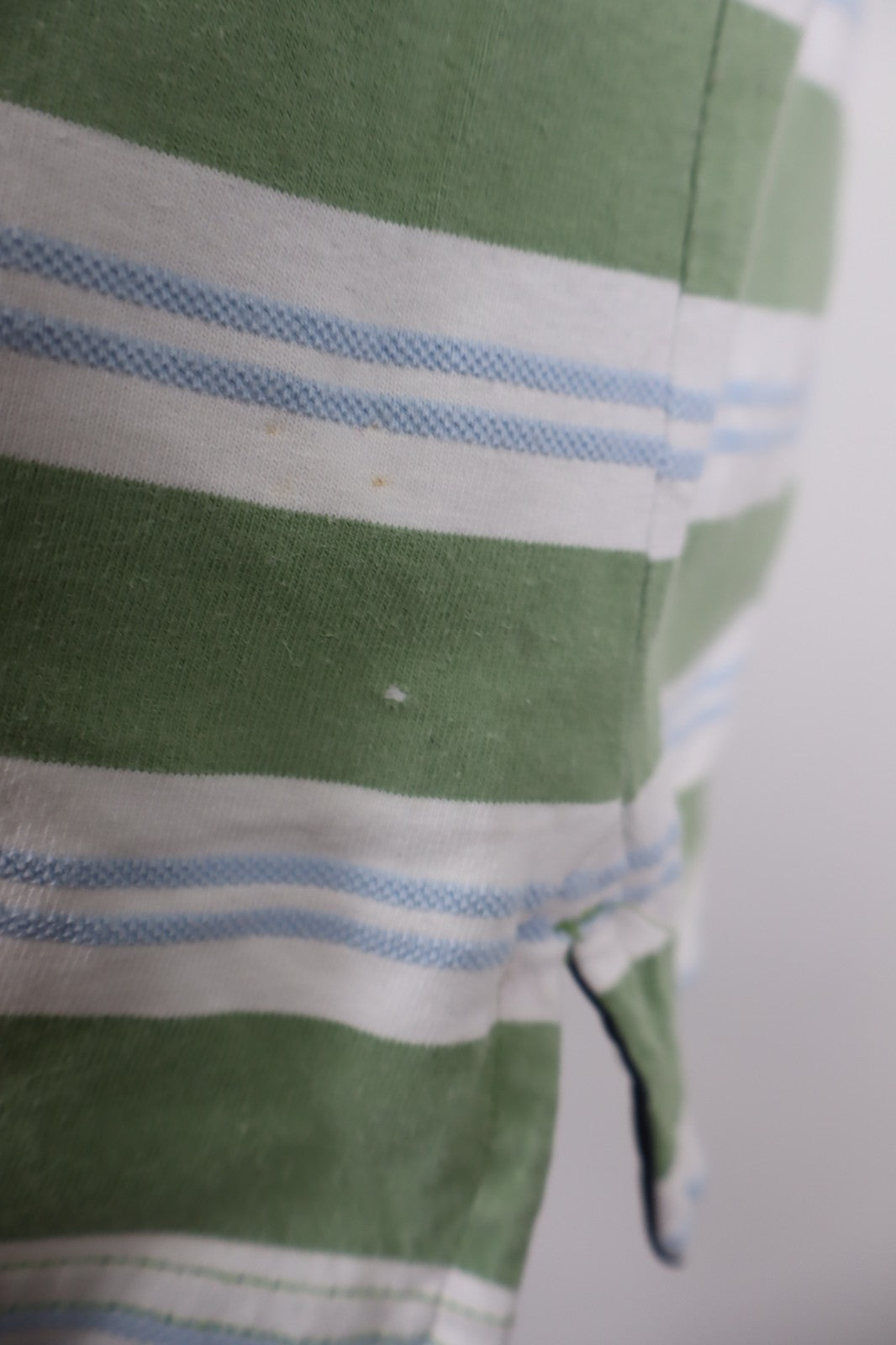 TOMMY HILFIGER POLO MAGLIA COTONE UOMO M MAN SHIRT CASUAL VINTAGE COTTON RIGHE