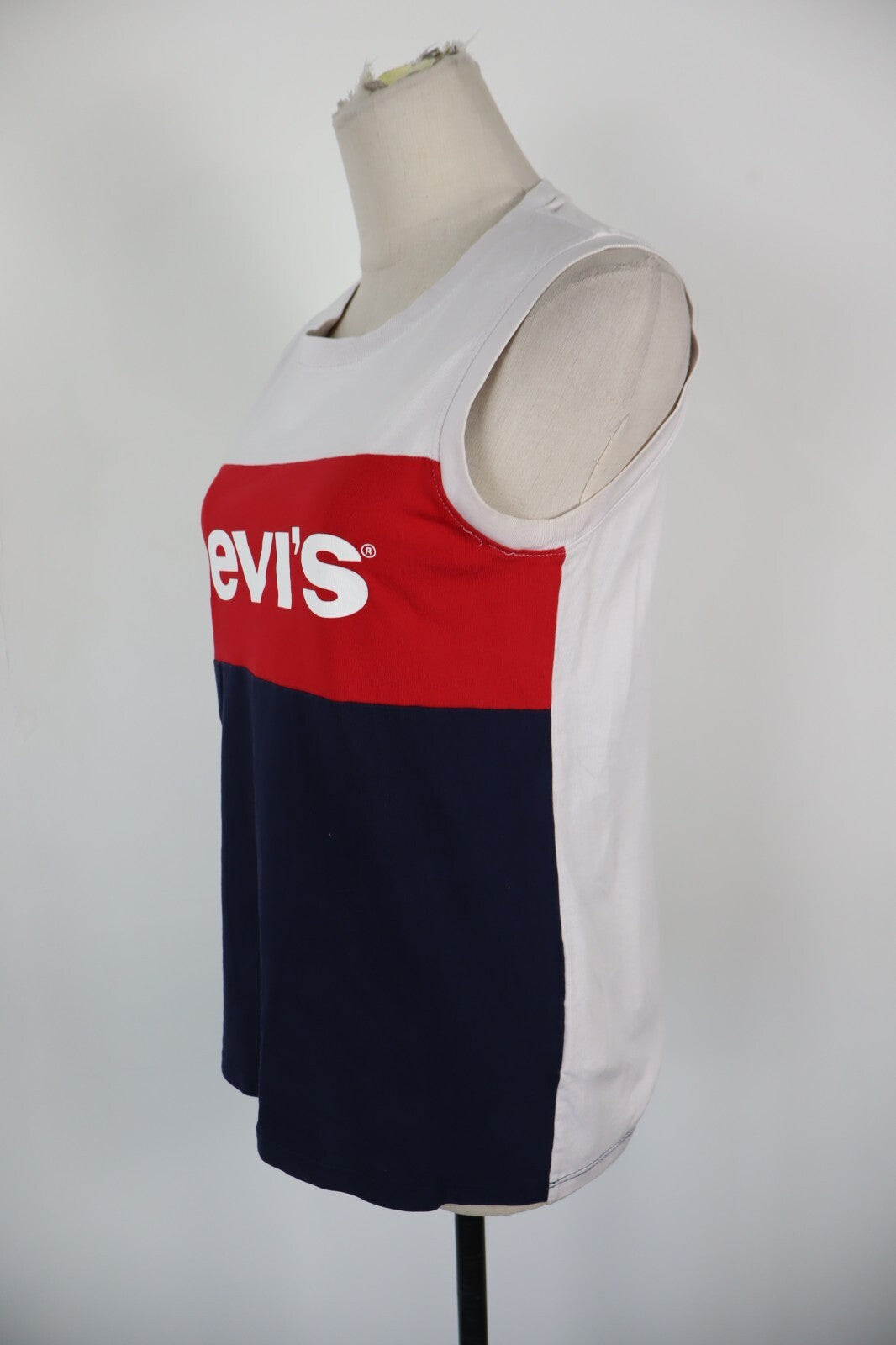 LEVI'S MAGLIA DONNA TG. XS  WOMAN CASUAL VINTAGE T-SHIRT TOP COTONE
