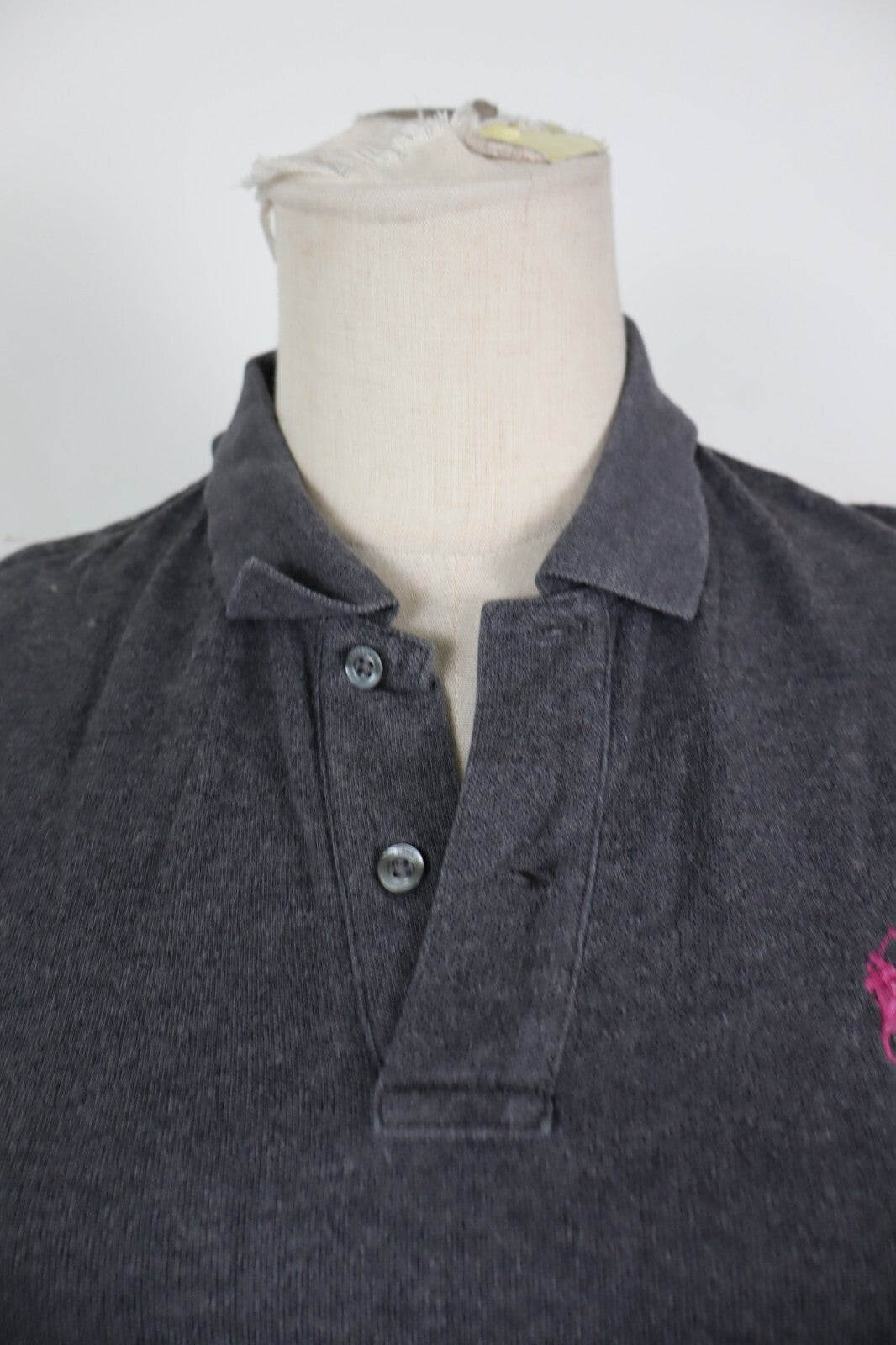 RALPH LAUREN POLO MAGLIA T-SHIRT DONNA COTONE TG S WOMAN CASUAL VINTAGE SKINNY