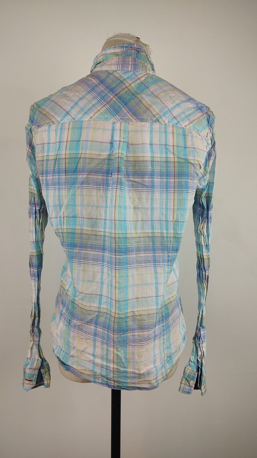 TOMMY HILFIGER CAMICIA DONNA TG. L WOMAN SHIRT CASUAL VINTAGE COTONE
