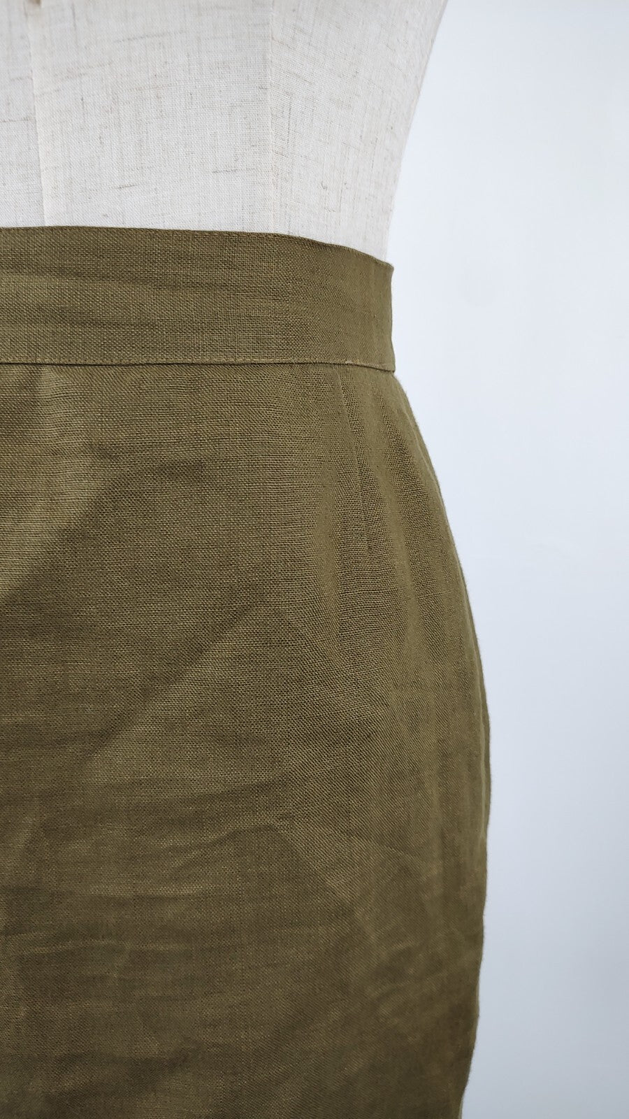 MARELLA GONNA DONNA LINO TG. 42\8 WOMAN SILK SKIRT VINTAGE MADE IN ITALY