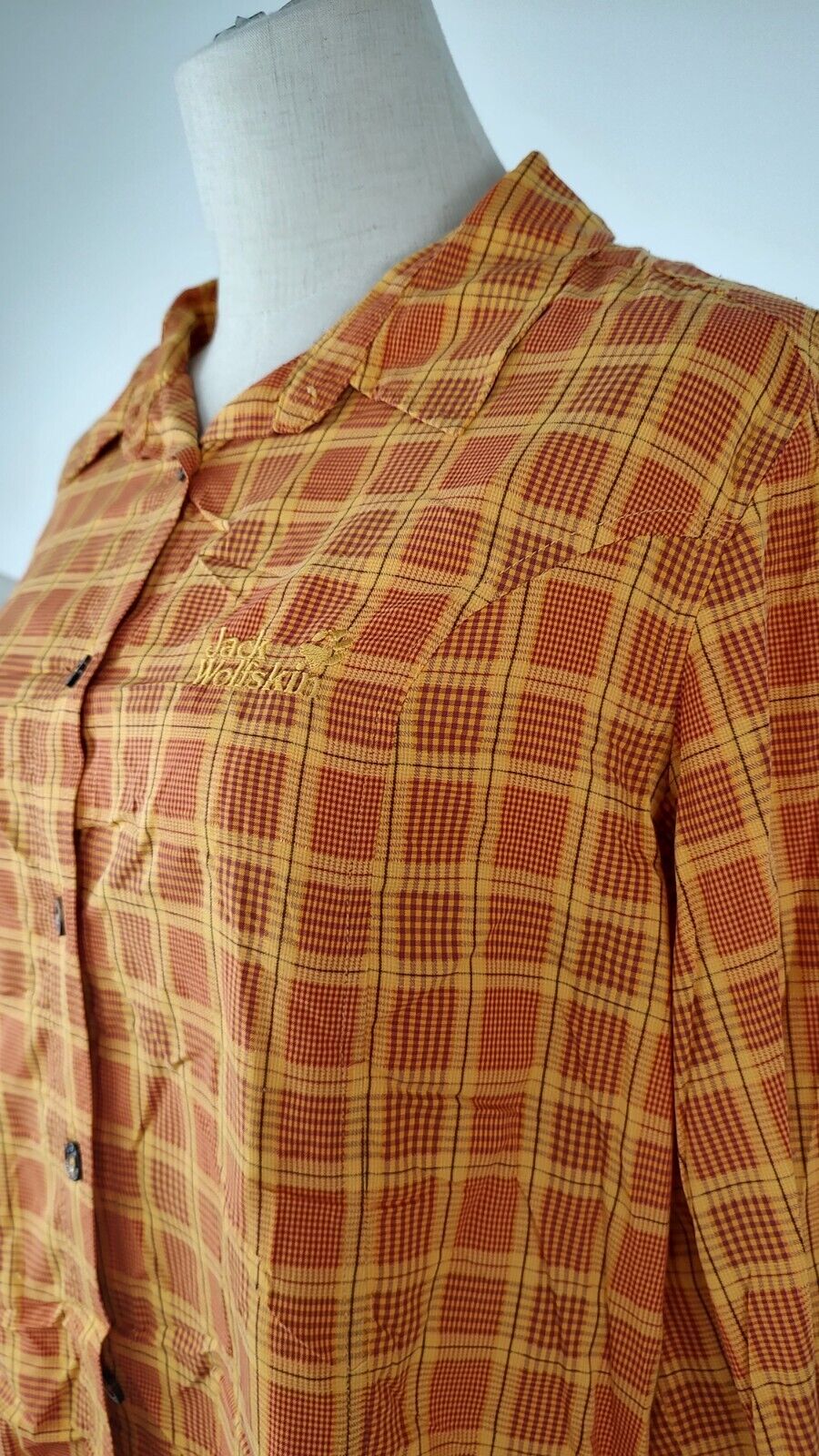 JACK WOLFSKIN CAMICIA  DONNA TG. XL WOMAN SHIRT CASUAL VINTAGE