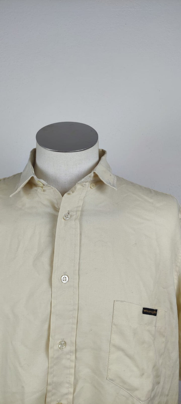 WRANGLER CAMICIA UOMO TG 16/2 - 41MAN CASUAL VINTAGE SHIRT COTONE COTTON