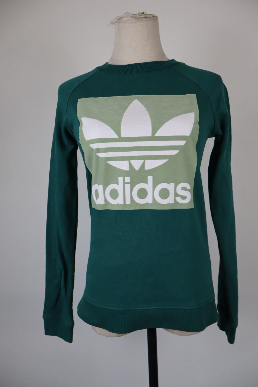 ADIDAS FELPA MAGLIA DONNA Tg 38 WOMEN CASUAL VINTAGE SPORT SWEATSHIRT