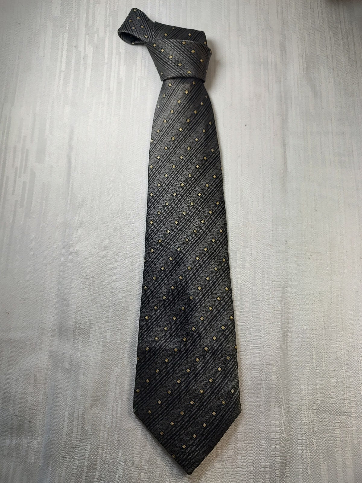 TINO COSMA 100% SILK TIE SETA CRAVATTA NECKTIE MADE IN ITALY CLASSIC