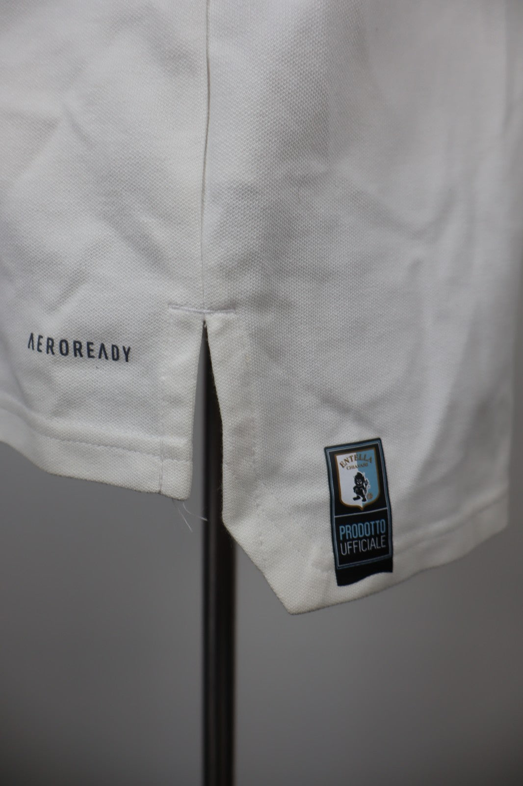 ADIDAS ENTELLA CHIAVARI CALCIO MAGLIA POLO UOMO TG M MAN SHIRT CASUAL VINTAGE