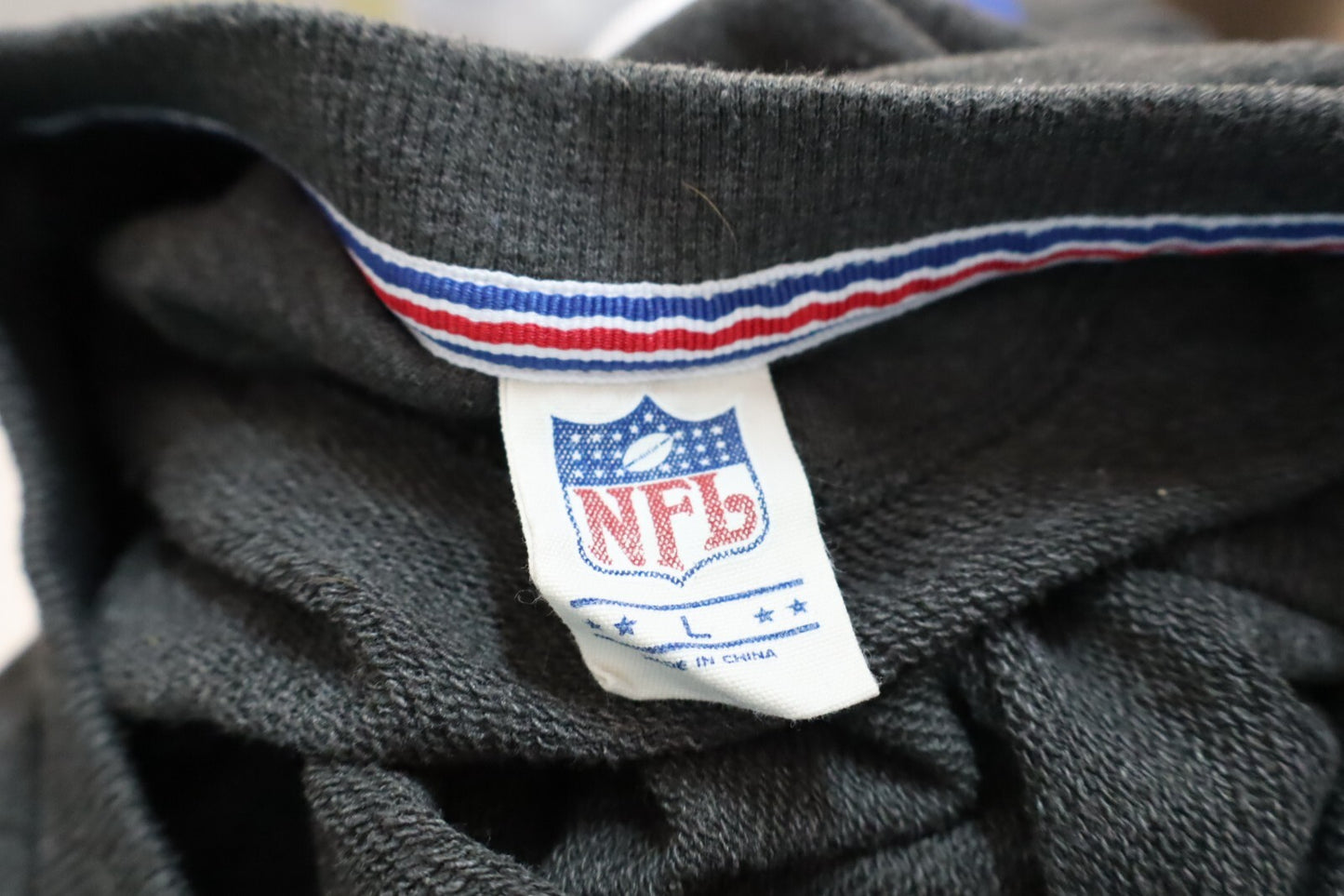 NFL RUGBY GIANTS FELPA MAGLIA UOMO TG L MAN SPORT  SWEATSHIRT CASUAL VINTAGE