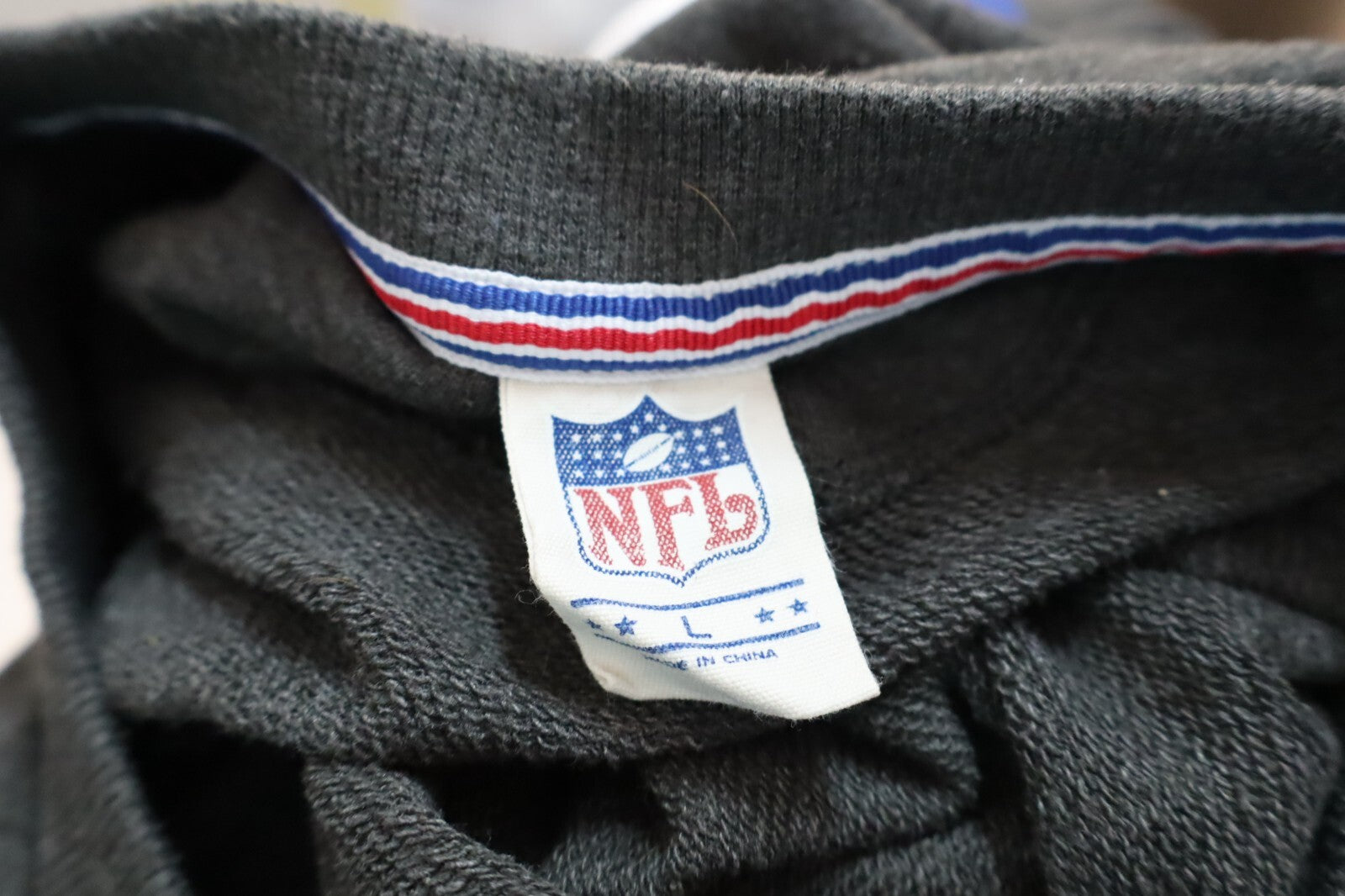 NFL RUGBY GIANTS FELPA MAGLIA UOMO TG L MAN SPORT  SWEATSHIRT CASUAL VINTAGE