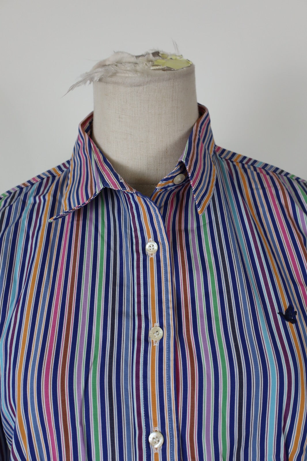 BROOKSFIELD CAMICIA  DONNA TG. 42 WOMAN SHIRT CASUAL VINTAGE COTONE
