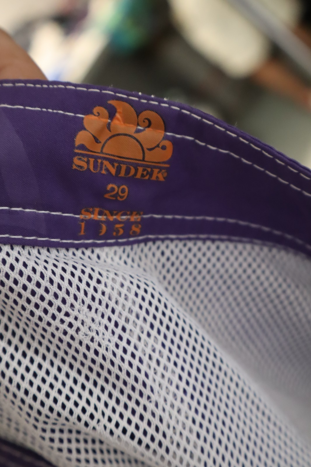 SUNDEK COSTUME PANTALONCINO MARE UOMO TG 29 MAN SWIMSUIT VINTAGE CASUAL SURF