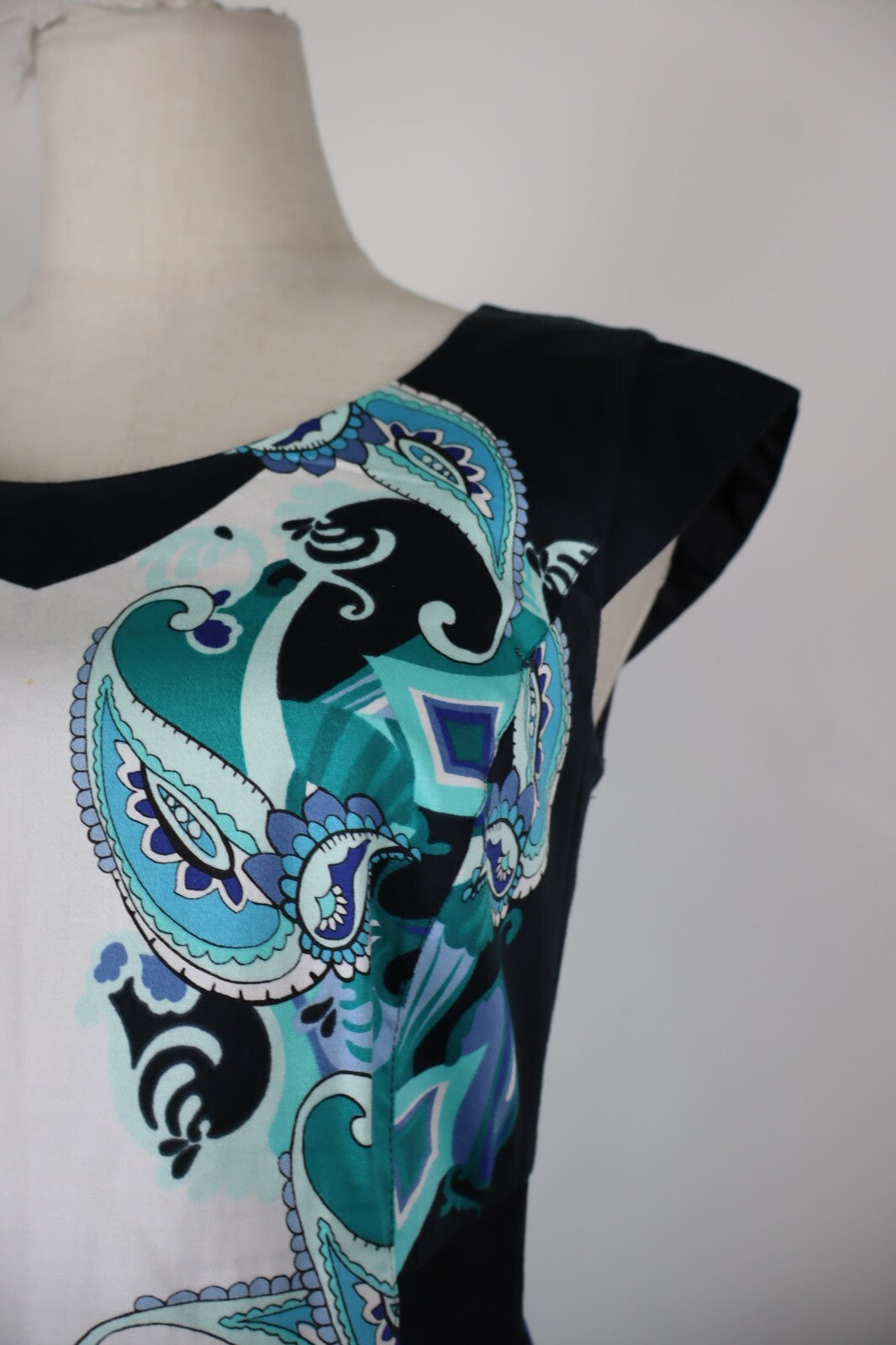 MARELLA VESTITO ABITO DONNA TG. 44 WOMAN CASUAL VINTAGE DRESS COTONE