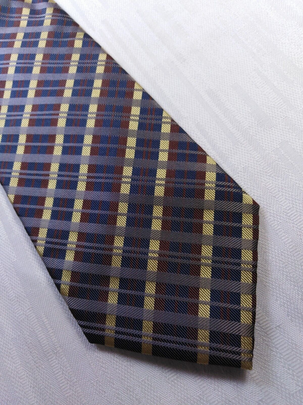 ANDREW'S TIE MILANO 100%  SILK TIE SETA CRAVATTA NECKTIE MADE IN ITALY VINTAGE