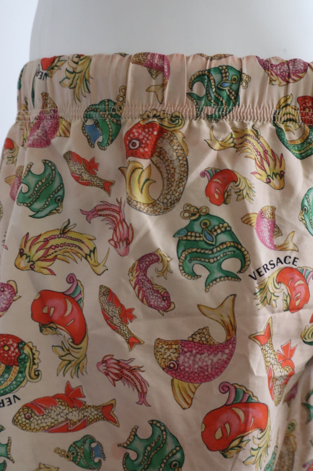 VERSACE COSTUME PANTALONCINO MARE UOMO TG 4 MAN SWIMSUIT VINTAGE SURF CASUAL
