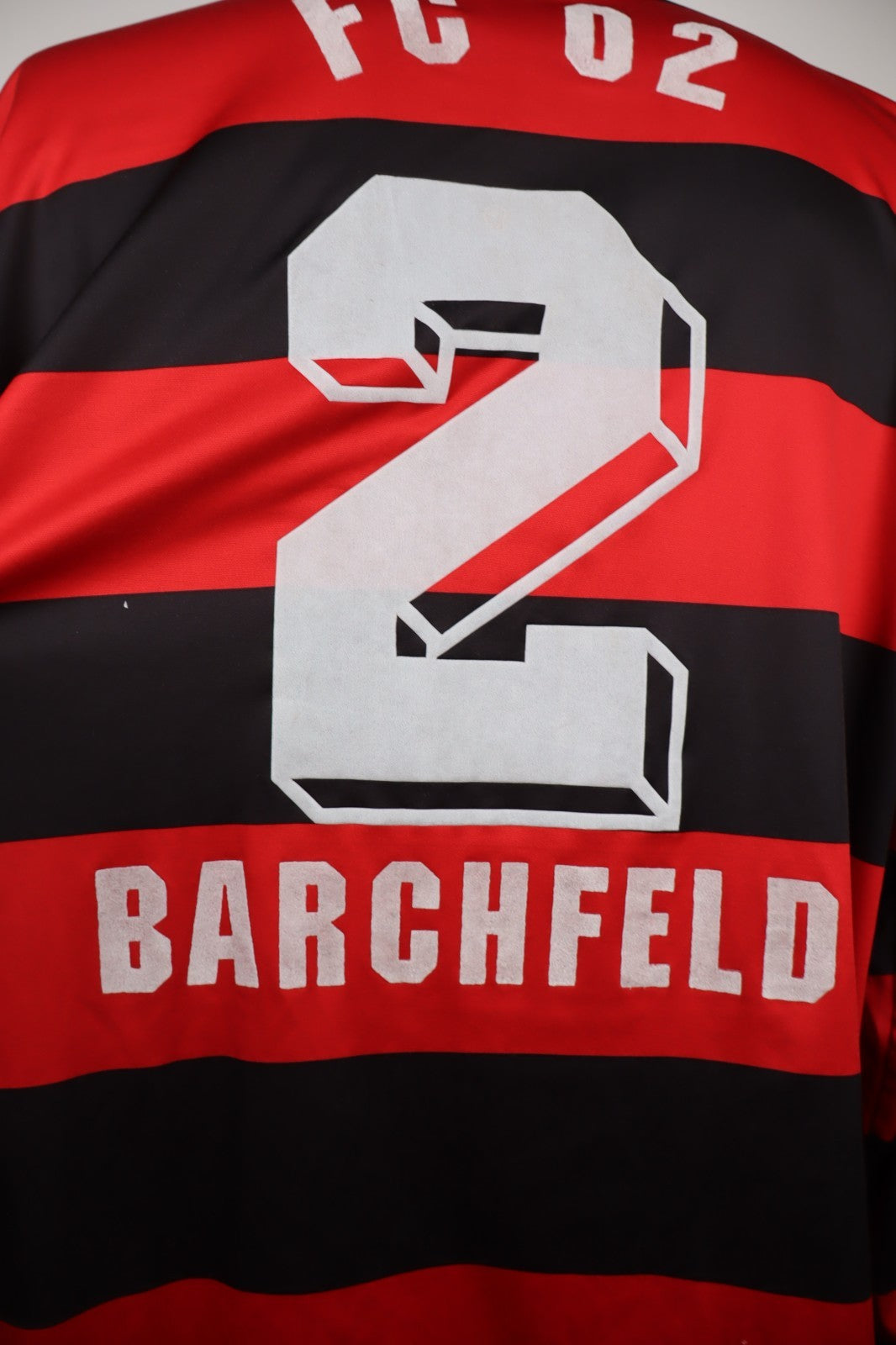 FINALE SPORT BARCHFELD FC 02 N 2 MAGLIA CALCIO UOMO Tg XL SOCCER JERSEY VINTAGE