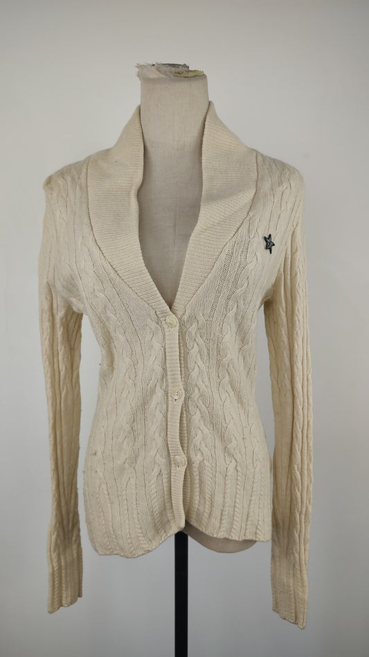 GANT MAGLIONE CARDIGAN LANA DONNA Tg  M WOMAN CASUAL SWEATER VINTAGE