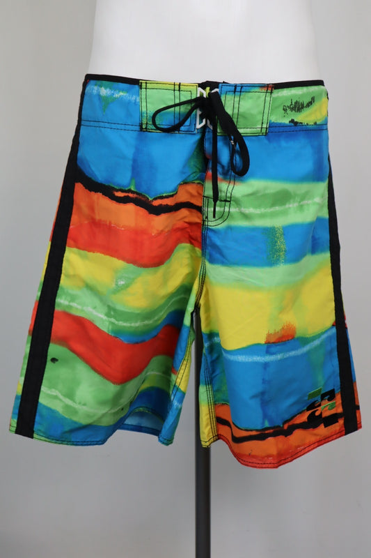 BILLABONG COSTUME PANTALONCINO MARE UOMO TG 34 MEN SWIMSUIT VINTAGE CASUAL