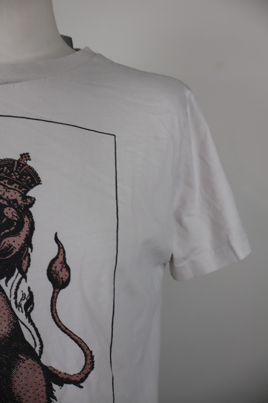 JOHN RICHMOND PLATE X MAGLIA UOMO COTONE TG M MAN COTTON T-SHIRT CASUAL VINTAGE