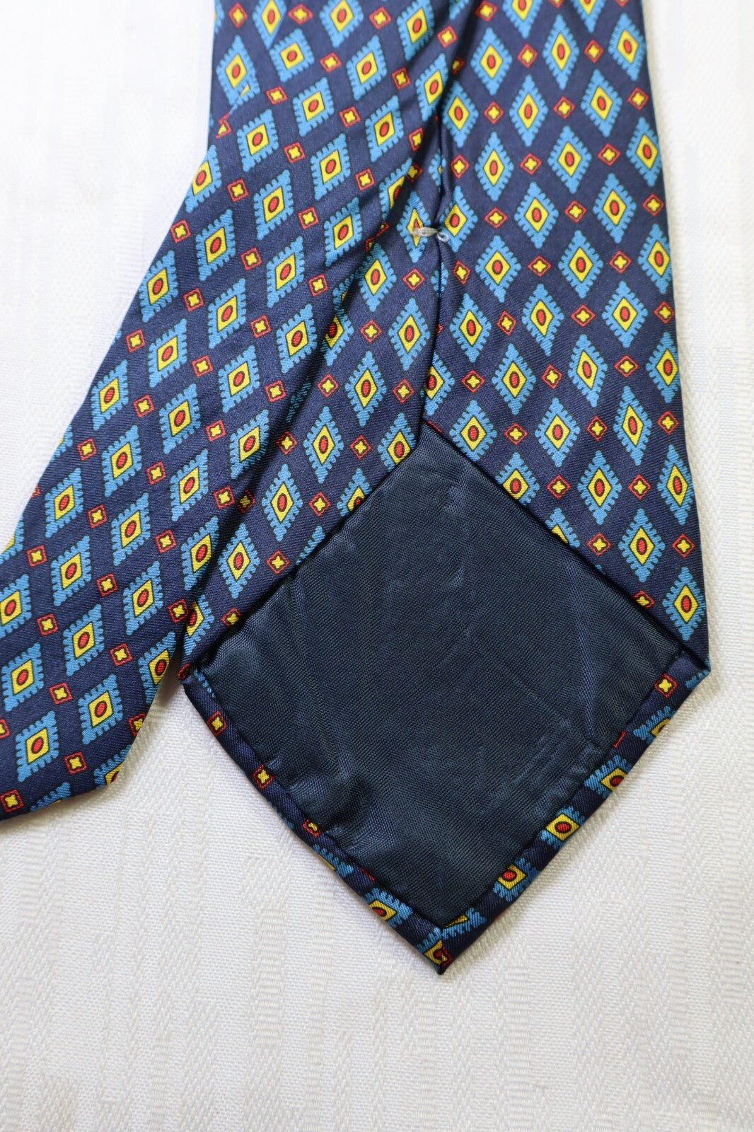 ROXY 100% SILK TIE SETA CRAVATTA NECKTIE MADE IN ITALY